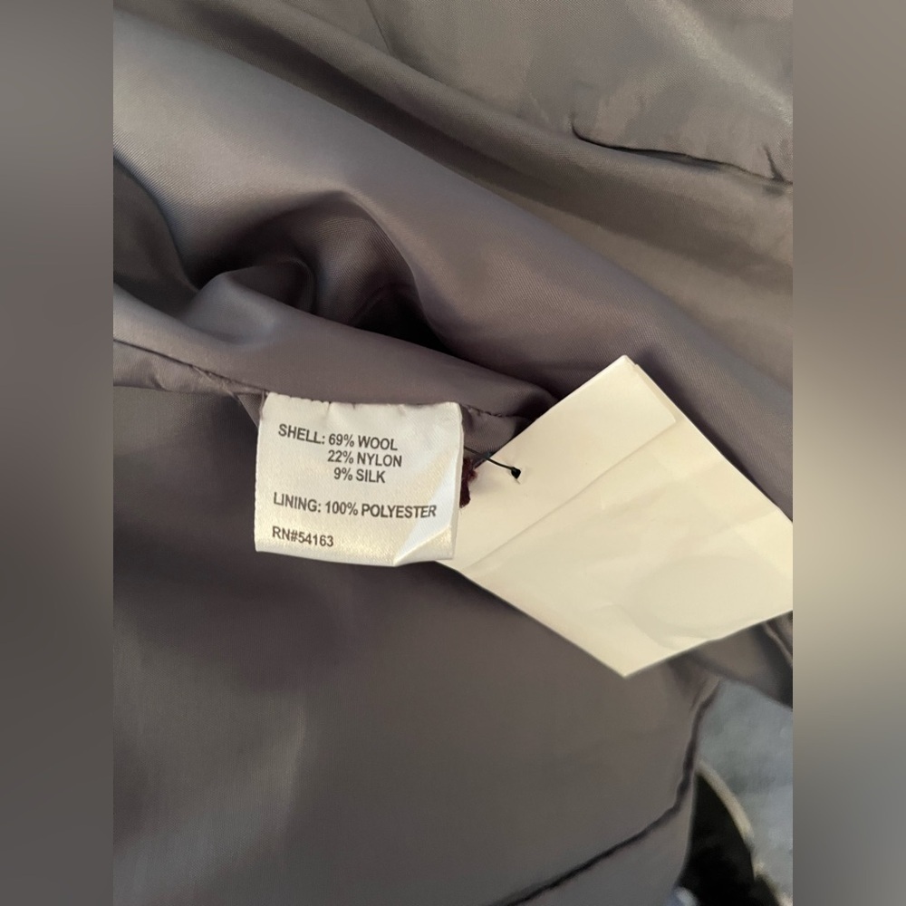 Calvin Klein Double Breasted Pea Coat - Picture 11 of 12